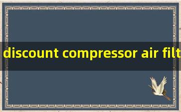 discount compressor air filter